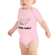 Load image into Gallery viewer, Whale, Hello! Onesie