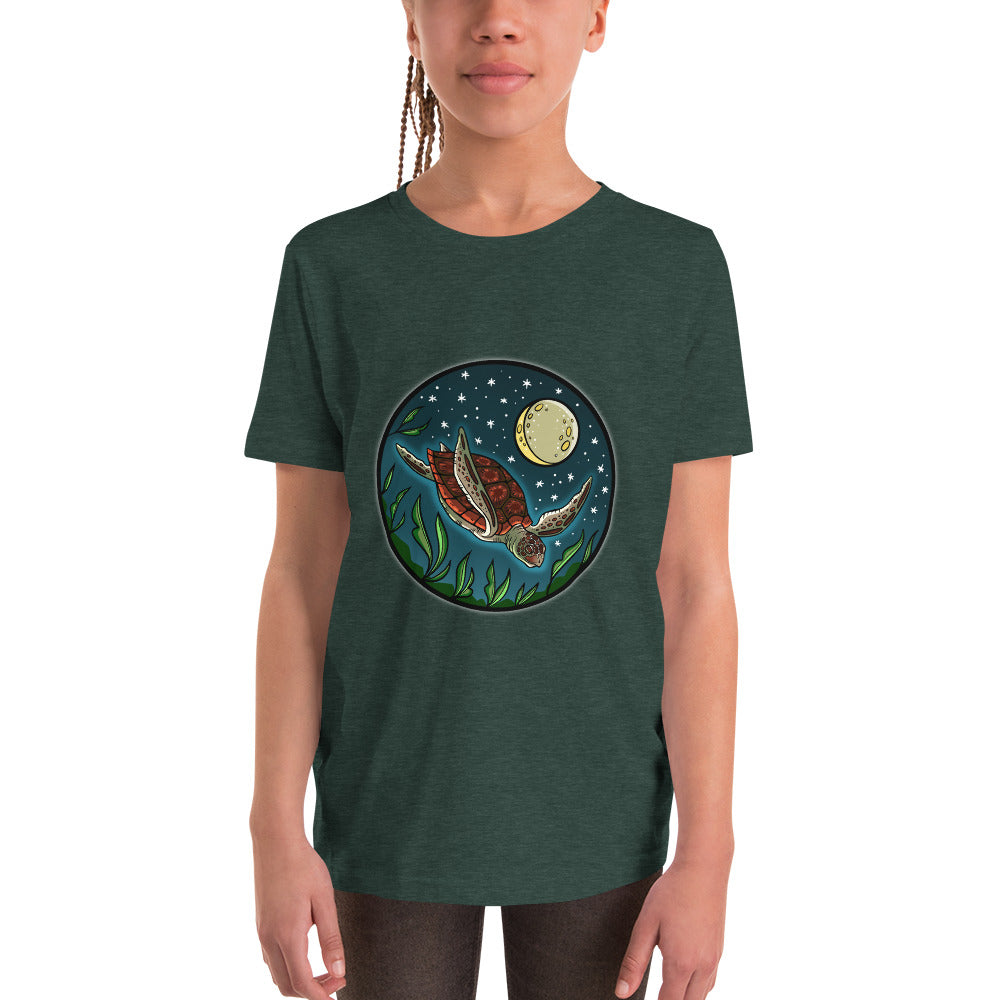 Sea Turtle Youth Short Sleeve T-Shirt