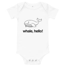 Load image into Gallery viewer, Whale, Hello! Onesie