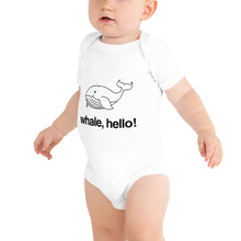 Load image into Gallery viewer, Whale, Hello! Onesie