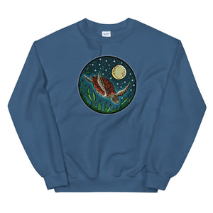 Diving Sea Turtle Sweatshirt