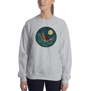 Diving Sea Turtle Sweatshirt